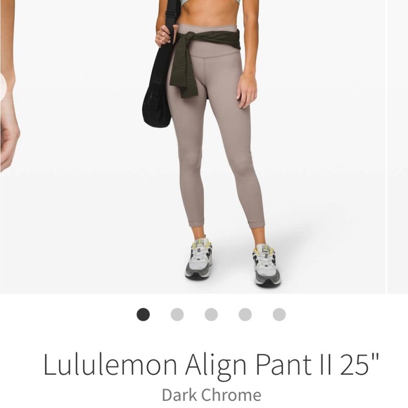 Lulu Align Pant II 25” Size 4 - Picture 5 of 7